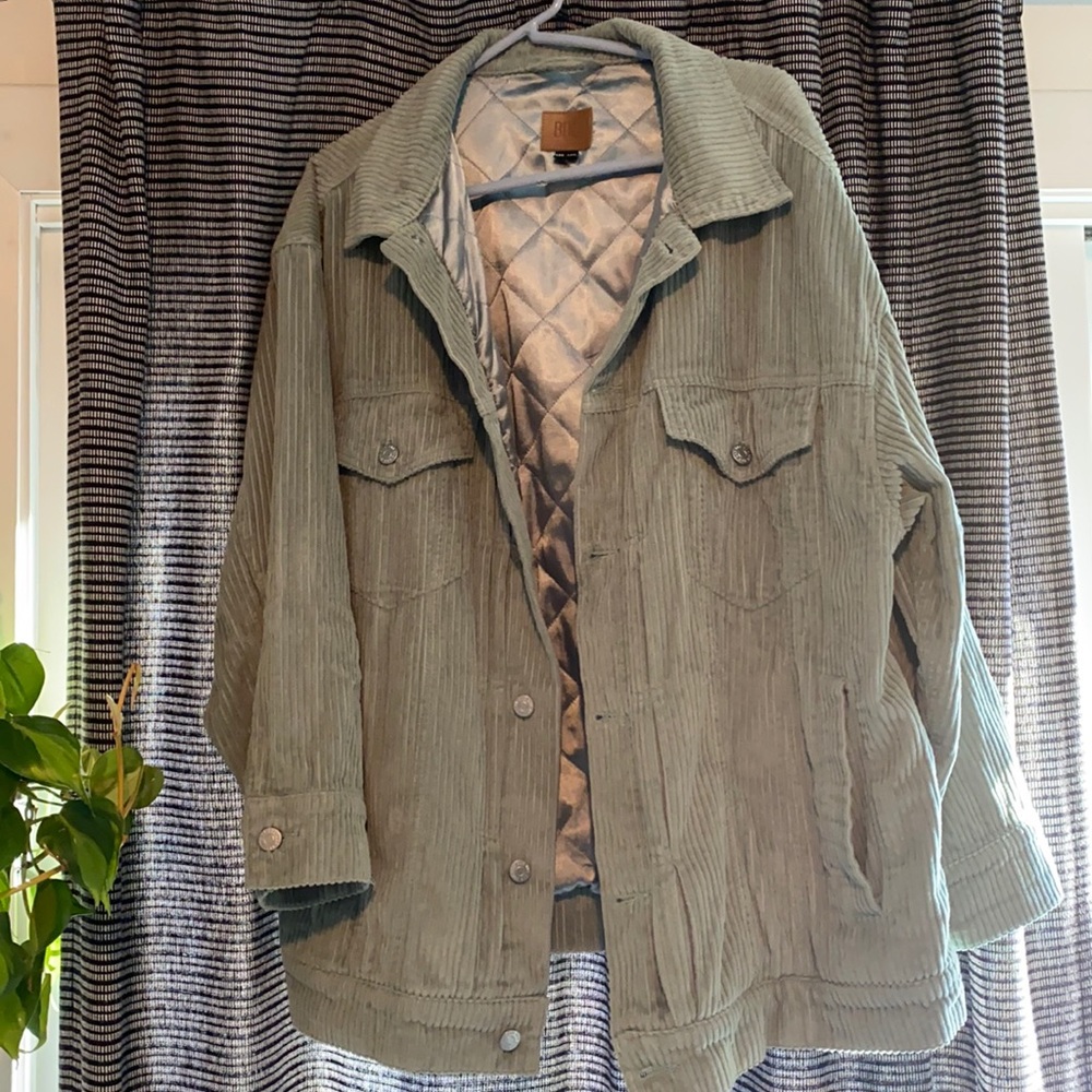 BDG Jana Wide Wale Corduroy Trucker Jacket